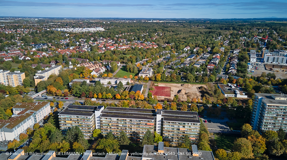 08.10.2020 - Baustelle zur Grundschule am Karl-Marx-Ring in Neuperlach